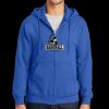 Tall Essential Fleece Full Zip Hooded Sweatshirt Thumbnail