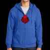 Tall Essential Fleece Full Zip Hooded Sweatshirt Thumbnail