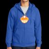 Tall Essential Fleece Full Zip Hooded Sweatshirt Thumbnail