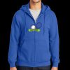 Tall Essential Fleece Full Zip Hooded Sweatshirt Thumbnail