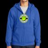 Tall Essential Fleece Full Zip Hooded Sweatshirt Thumbnail