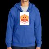 Tall Essential Fleece Full Zip Hooded Sweatshirt Thumbnail