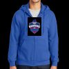 Tall Essential Fleece Full Zip Hooded Sweatshirt Thumbnail