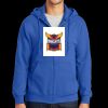 Tall Essential Fleece Full Zip Hooded Sweatshirt Thumbnail