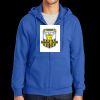 Tall Essential Fleece Full Zip Hooded Sweatshirt Thumbnail