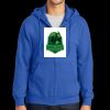Tall Essential Fleece Full Zip Hooded Sweatshirt Thumbnail