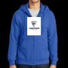 Tall Essential Fleece Full Zip Hooded Sweatshirt Thumbnail