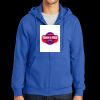Tall Essential Fleece Full Zip Hooded Sweatshirt Thumbnail