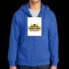 Tall Essential Fleece Full Zip Hooded Sweatshirt Thumbnail