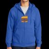 Tall Essential Fleece Full Zip Hooded Sweatshirt Thumbnail