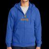 Tall Essential Fleece Full Zip Hooded Sweatshirt Thumbnail