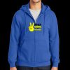 Tall Essential Fleece Full Zip Hooded Sweatshirt Thumbnail