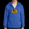 Tall Essential Fleece Full Zip Hooded Sweatshirt Thumbnail