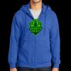 Tall Essential Fleece Full Zip Hooded Sweatshirt Thumbnail
