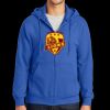 Tall Essential Fleece Full Zip Hooded Sweatshirt Thumbnail