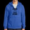 Tall Essential Fleece Full Zip Hooded Sweatshirt Thumbnail