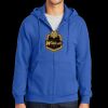 Tall Essential Fleece Full Zip Hooded Sweatshirt Thumbnail