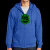 Tall Essential Fleece Full Zip Hooded Sweatshirt Thumbnail