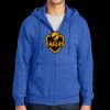 Tall Essential Fleece Full Zip Hooded Sweatshirt Thumbnail