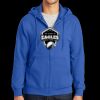 Tall Essential Fleece Full Zip Hooded Sweatshirt Thumbnail