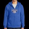 Tall Essential Fleece Full Zip Hooded Sweatshirt Thumbnail