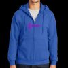 Tall Essential Fleece Full Zip Hooded Sweatshirt Thumbnail