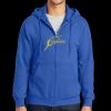 Tall Essential Fleece Full Zip Hooded Sweatshirt Thumbnail
