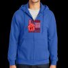 Tall Essential Fleece Full Zip Hooded Sweatshirt Thumbnail