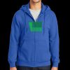 Tall Essential Fleece Full Zip Hooded Sweatshirt Thumbnail