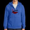Tall Essential Fleece Full Zip Hooded Sweatshirt Thumbnail