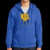 Tall Essential Fleece Full Zip Hooded Sweatshirt Thumbnail