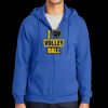 Tall Essential Fleece Full Zip Hooded Sweatshirt Thumbnail