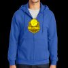 Tall Essential Fleece Full Zip Hooded Sweatshirt Thumbnail