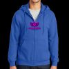 Tall Essential Fleece Full Zip Hooded Sweatshirt Thumbnail