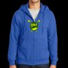 Tall Essential Fleece Full Zip Hooded Sweatshirt Thumbnail