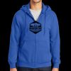 Tall Essential Fleece Full Zip Hooded Sweatshirt Thumbnail