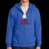 Tall Essential Fleece Full Zip Hooded Sweatshirt Thumbnail
