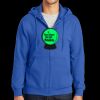 Tall Essential Fleece Full Zip Hooded Sweatshirt Thumbnail