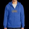 Tall Essential Fleece Full Zip Hooded Sweatshirt Thumbnail