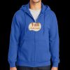 Tall Essential Fleece Full Zip Hooded Sweatshirt Thumbnail