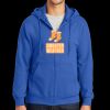 Tall Essential Fleece Full Zip Hooded Sweatshirt Thumbnail