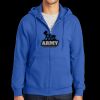 Tall Essential Fleece Full Zip Hooded Sweatshirt Thumbnail