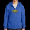 Tall Essential Fleece Full Zip Hooded Sweatshirt Thumbnail