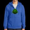 Tall Essential Fleece Full Zip Hooded Sweatshirt Thumbnail