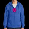 Tall Essential Fleece Full Zip Hooded Sweatshirt Thumbnail