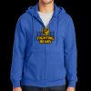 Tall Essential Fleece Full Zip Hooded Sweatshirt Thumbnail
