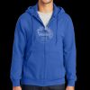Tall Essential Fleece Full Zip Hooded Sweatshirt Thumbnail