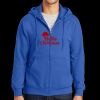 Tall Essential Fleece Full Zip Hooded Sweatshirt Thumbnail