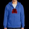 Tall Essential Fleece Full Zip Hooded Sweatshirt Thumbnail