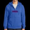 Tall Essential Fleece Full Zip Hooded Sweatshirt Thumbnail